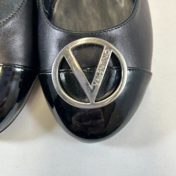 Valentino Malva ballet flats, black size 9 - Picture 5 of 11